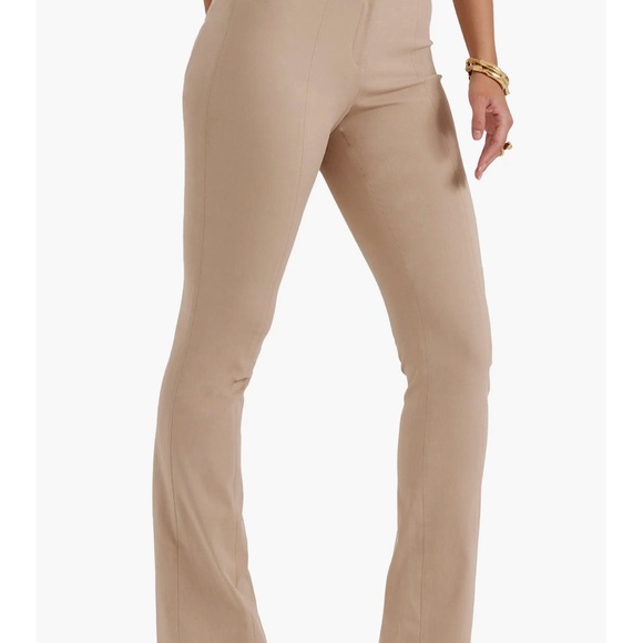 House of CB Tan Flare Pants - Picture 3 of 6